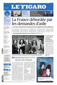 Le Figaro Du Jeudi 30 Aout 2018