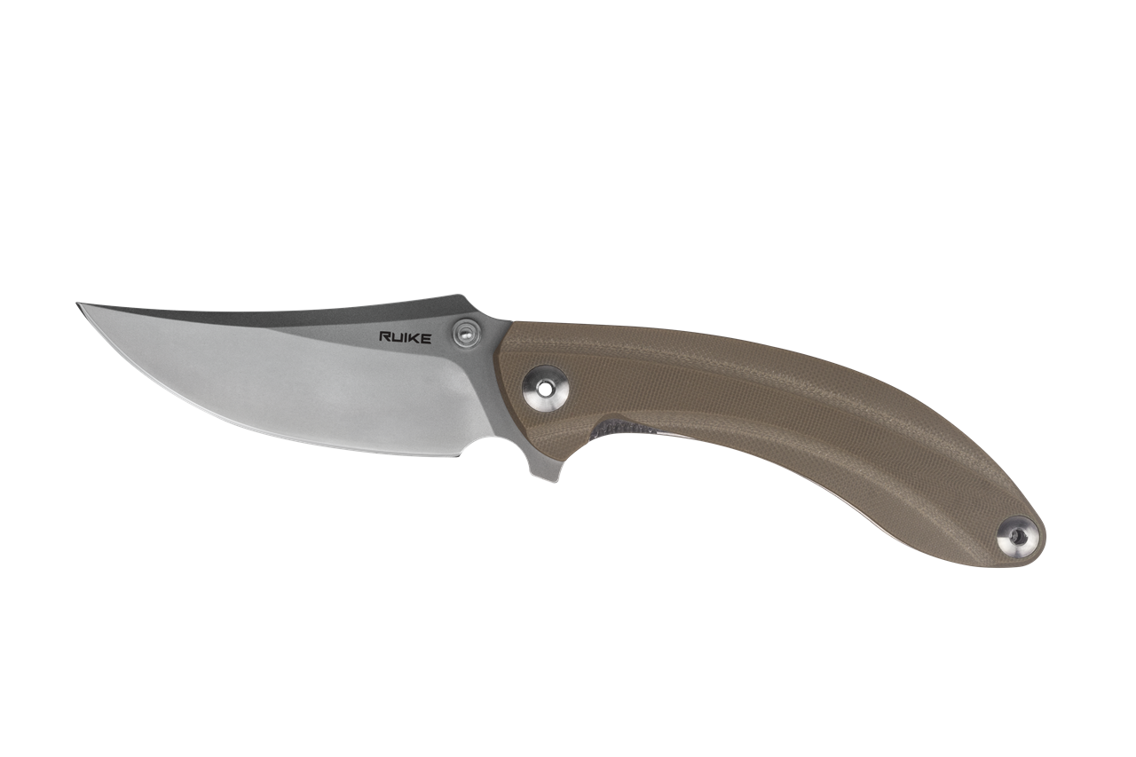 Couteau Ruike Practical P155 Lame Acier 14C28N Manche Desert G-10 Linerlock RKEP155W -France Des Couteaux Soldes 2024 wt8e