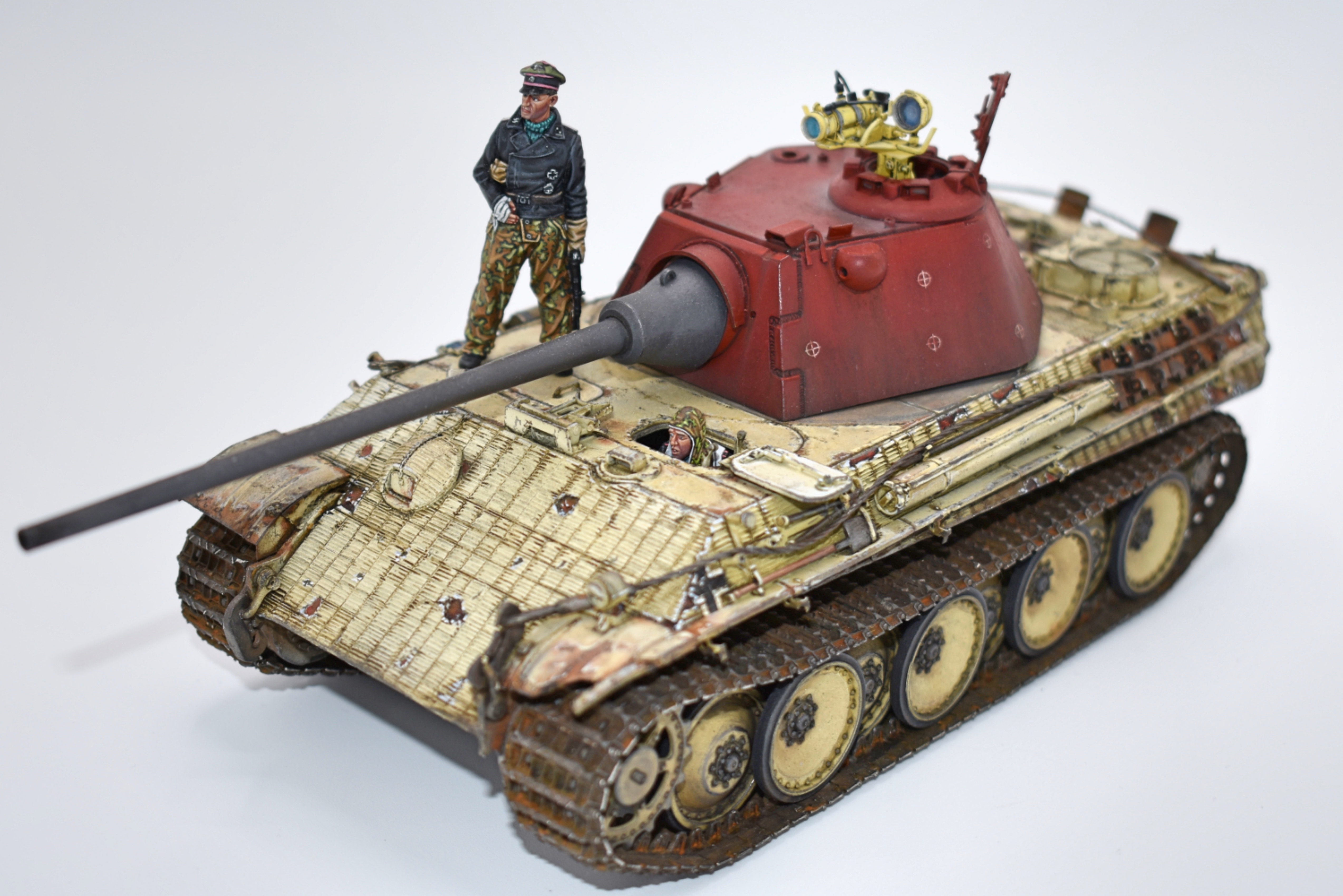 Panther F (kit Dragon) - 1/35 4ve1