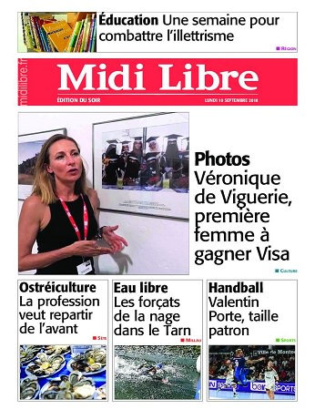 Midi libre (Édition Du Soir) Du Lundi 10 Septembre 2018