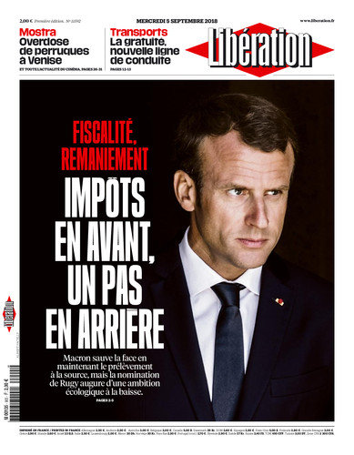 Libération Du Mercredi 5 Septembre 2018