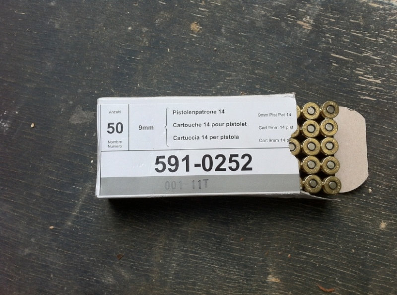 Quelles Munitions Manufacturées Pour P210 G7mf