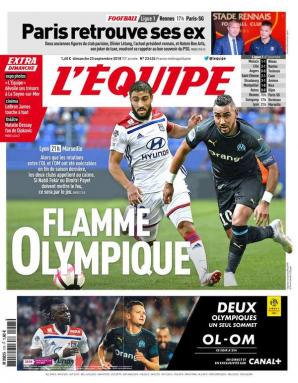 L’Équipe Du Dimanche 23 Septembre 2018