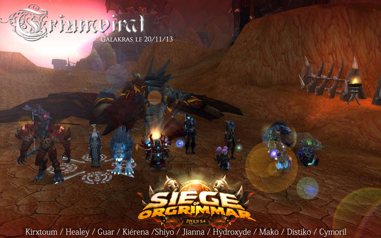 Forum de la guilde Triumvirat (Cho'gall) - Portail Fqrs