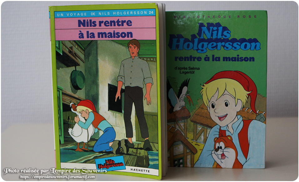 Les livres vintages sur Nils Holgersson V2ps