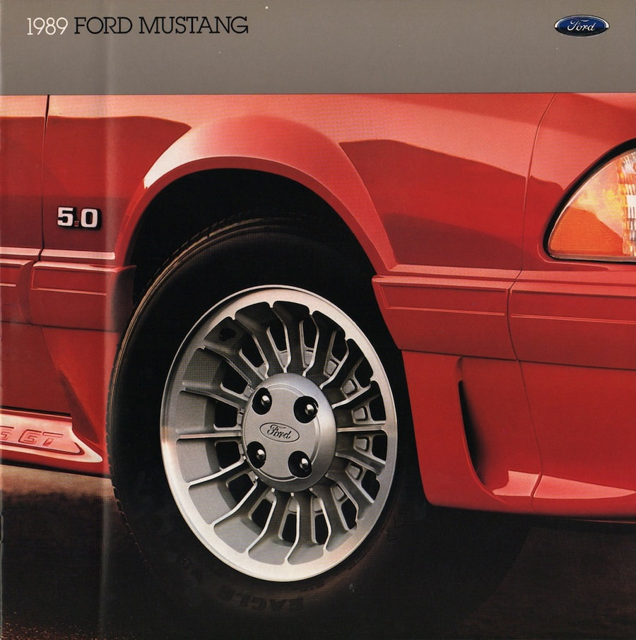 mustang GT convertible 1989  5pps