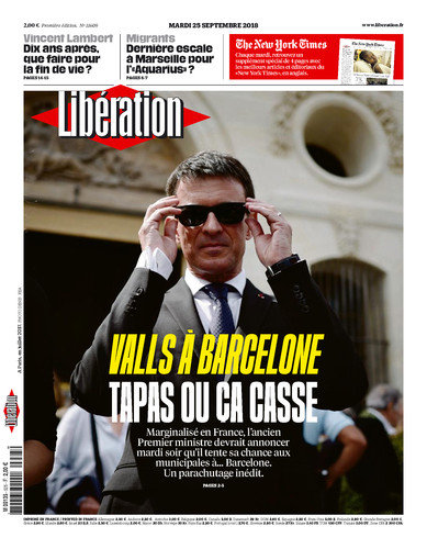 Libération Du Mardi 25 Septembre 2018