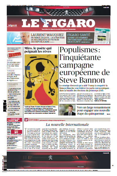 Le Figaro Du Lundi 8 Octobre 2018