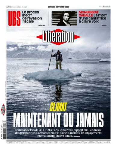 Libération  Du Lundi 08 Octobre 2018