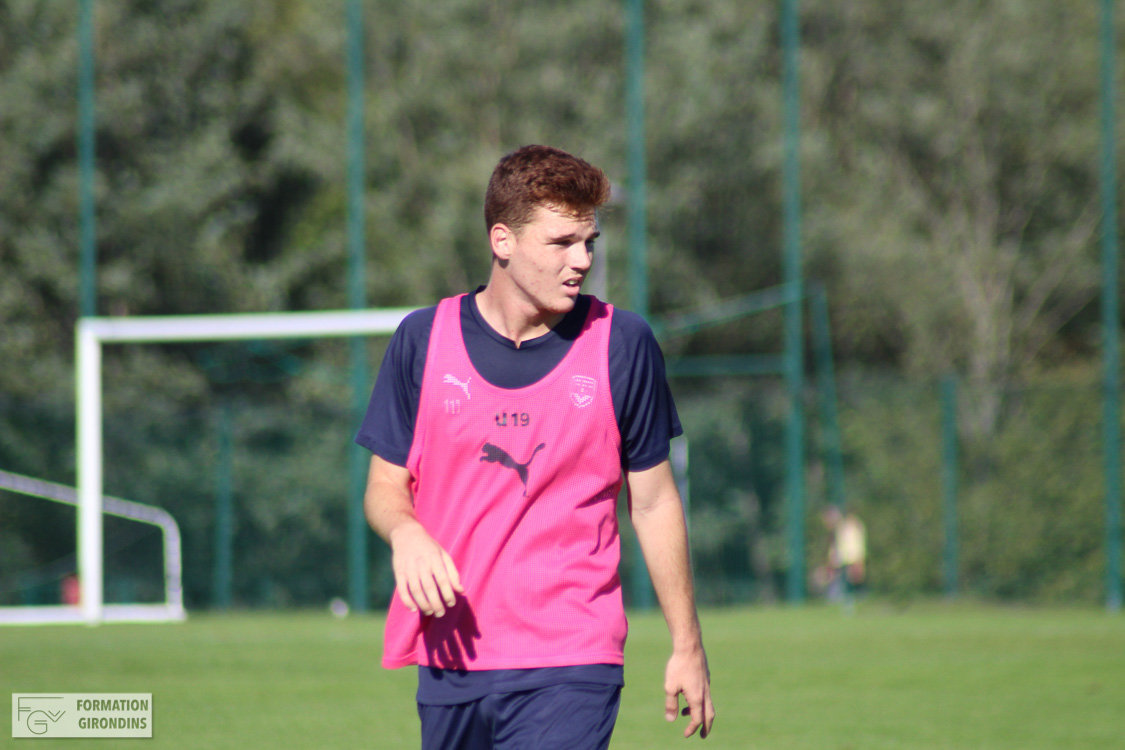 Cfa Girondins : Tom Gaston avec l'Irlande U18 pour un tournoi en Espagne - Formation Girondins 