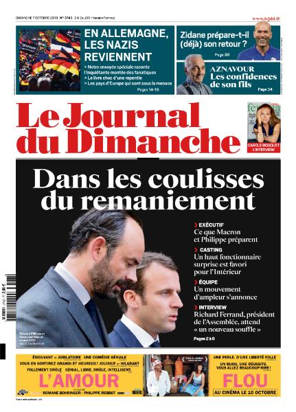 Le Journal Du Dimanche 7 Octobre 2018