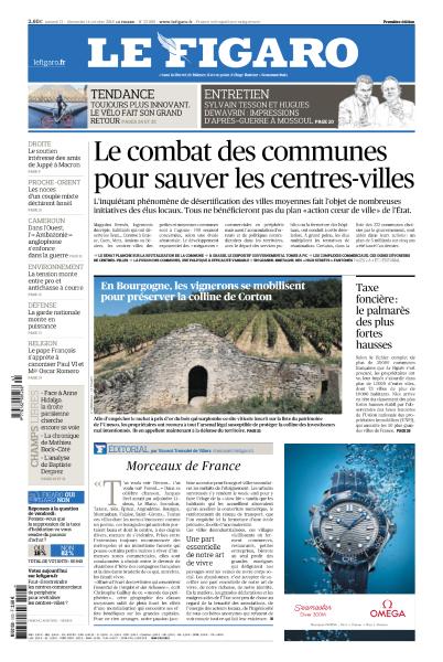 Le Figaro Du Samedi 13 & Dimanche 14 Octobre 2018