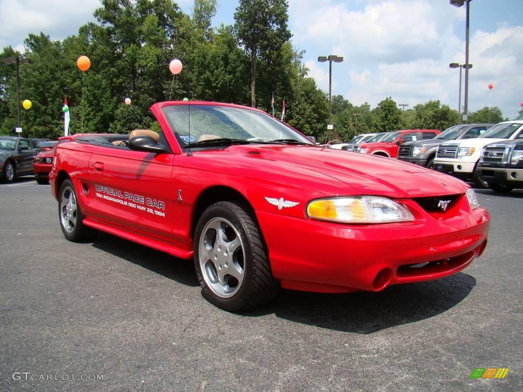 mustang 1994  cobra INDY 500 PACE CAR  1oix