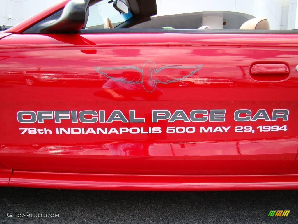 mustang 1994  cobra INDY 500 PACE CAR  3iuf