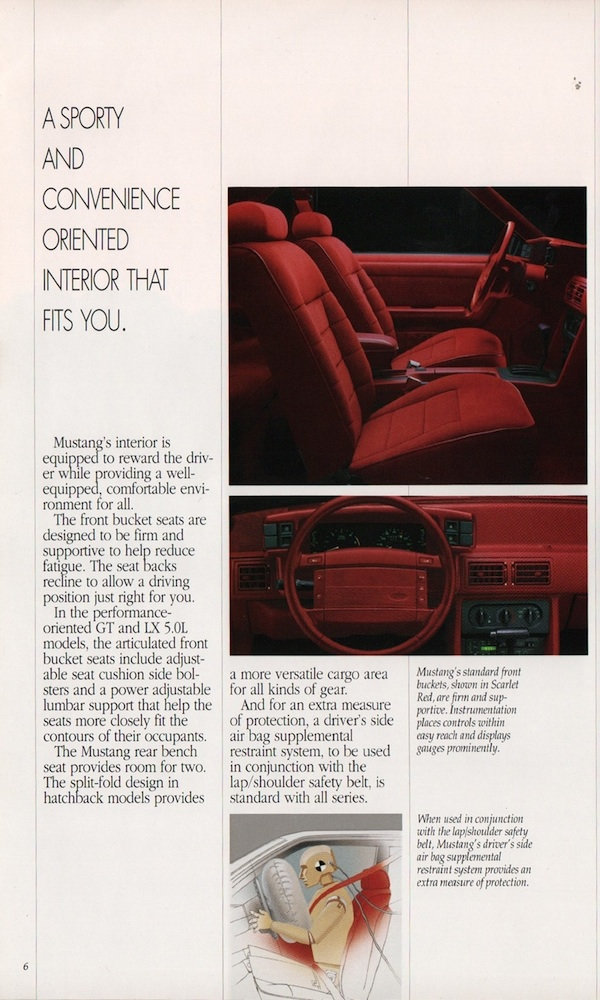 mustang GT convertible 1992  60h1