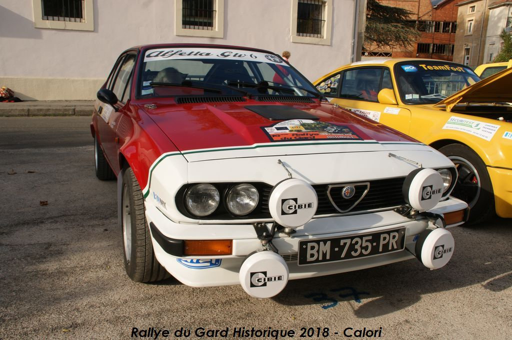 (30) 06 et 07 octobre 2018 Rallye du Gard historique Peex