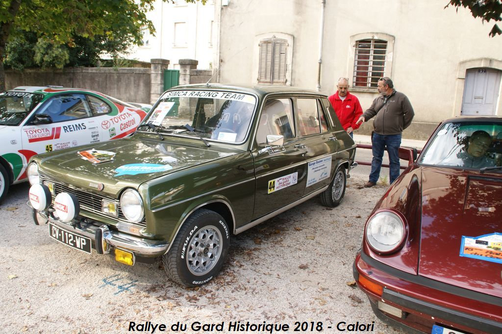 (30) 06 et 07 octobre 2018 Rallye du Gard historique Ti8c