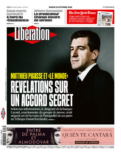  Libération Du Mardi 23 Octobre 2018