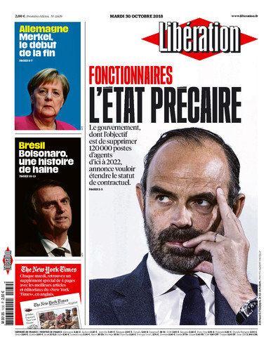 Libération Du Mardi 30 Octobre 2018
