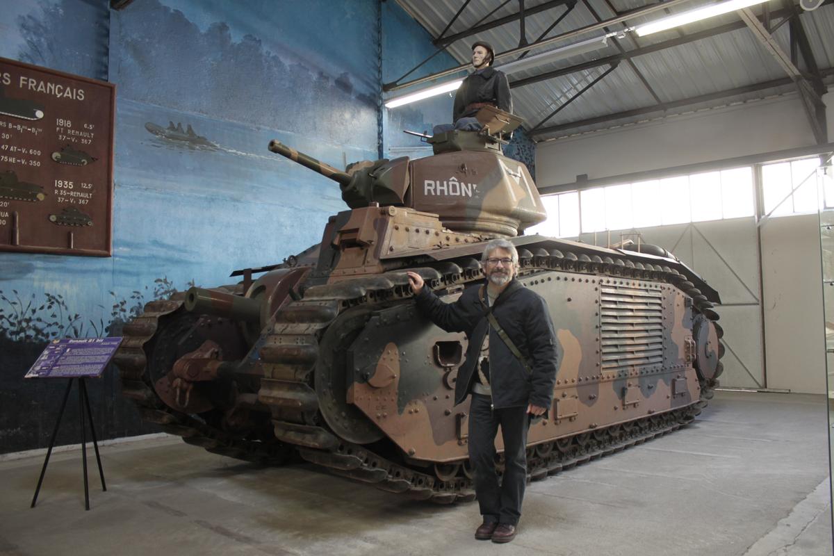 Visite en famillle au Musée des Blindés de Saumur G30m