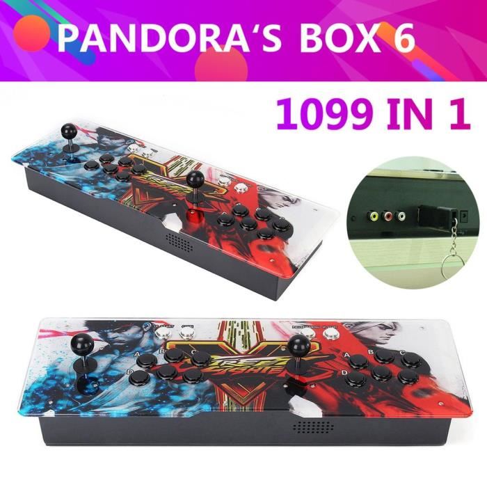 (VDS)(ECH)Pandora box 6 1099 in one complète 2 joysticks 85 euros Hhah