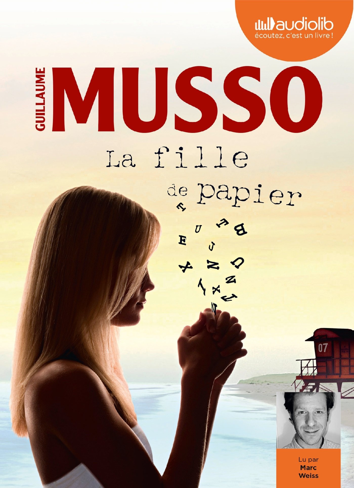 Guillaume Musso, "La Fille de papier", Livre audio 1 CD MP3