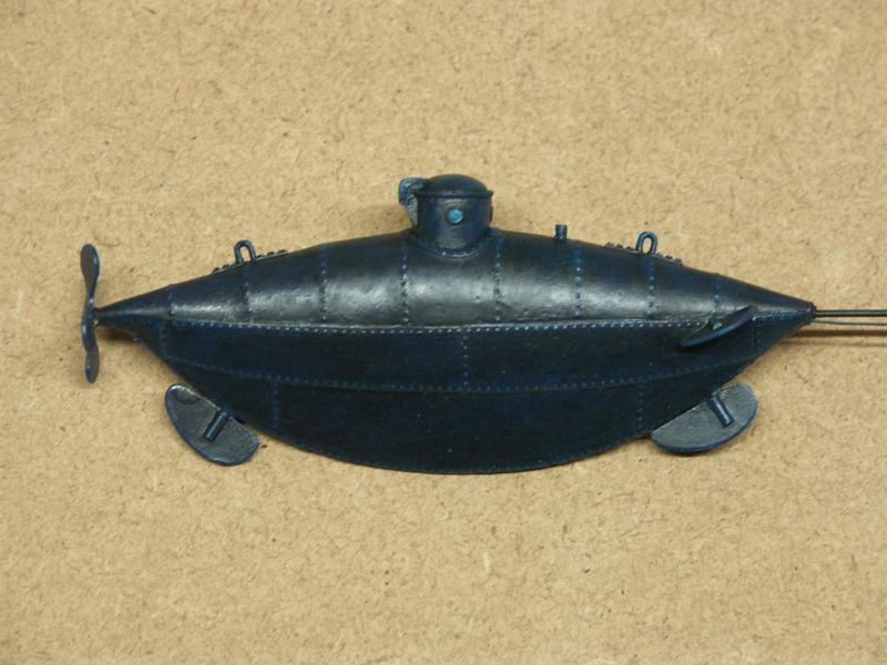 Bayou St.John Confederate Submarine - Mister X - 1/72 (finit) Tj5t