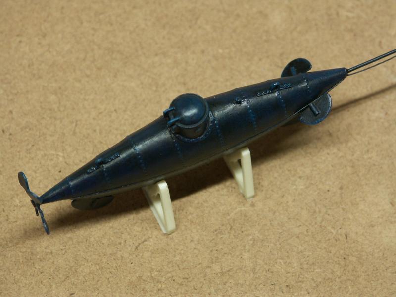 Bayou St.John Confederate Submarine - Mister X - 1/72 (finit) Vdbq