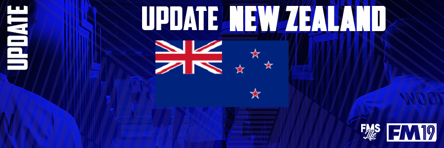 Football Manager 2019 League Updates - [FM19] New Zeland (D4)