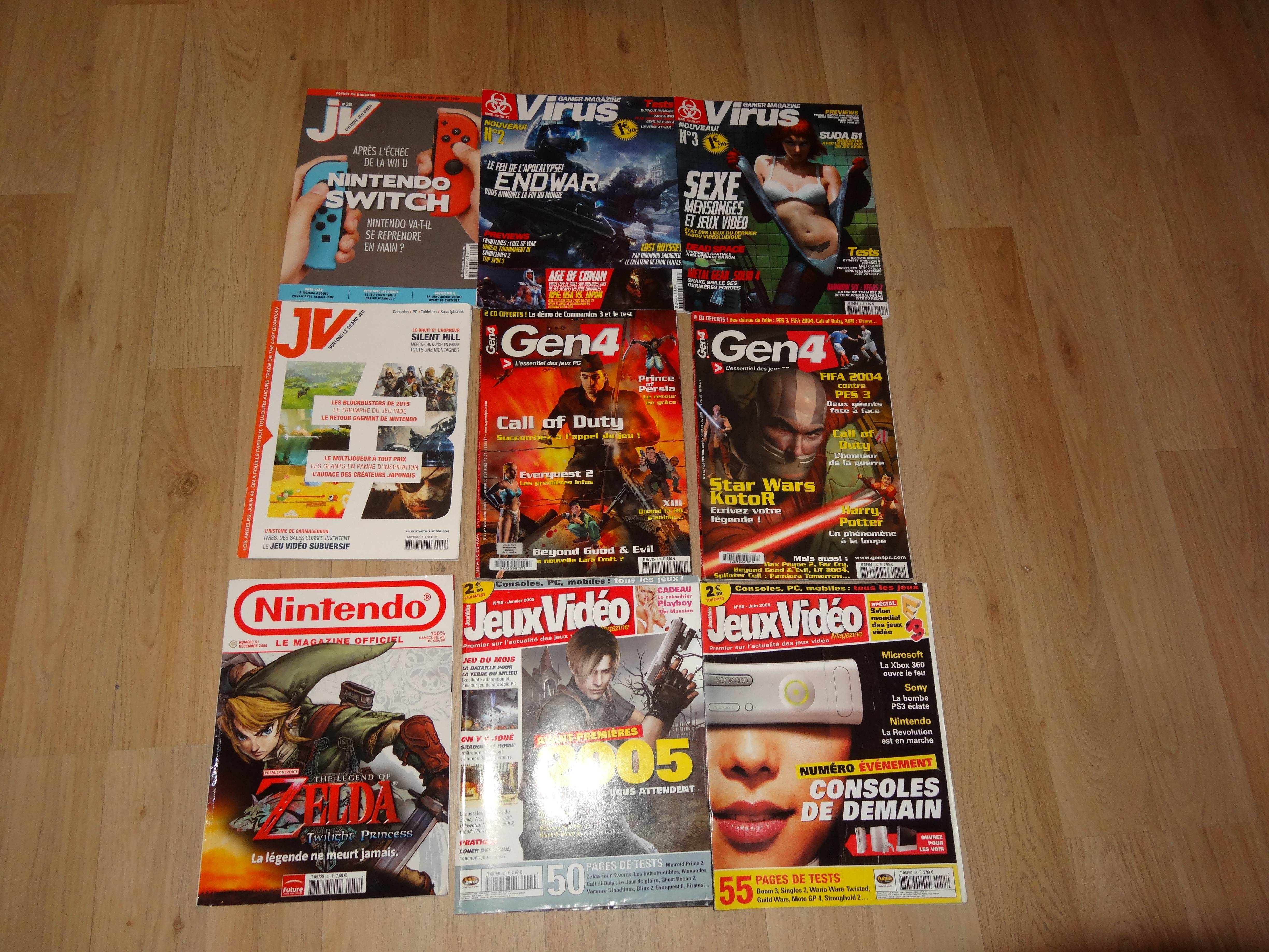 [VDS] Mags rétro Consoles+, Consoles , Joypad, Gamefan... 2€ le mag Flci
