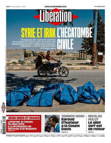  Libération Du Jeudi 22 Novembre 2018