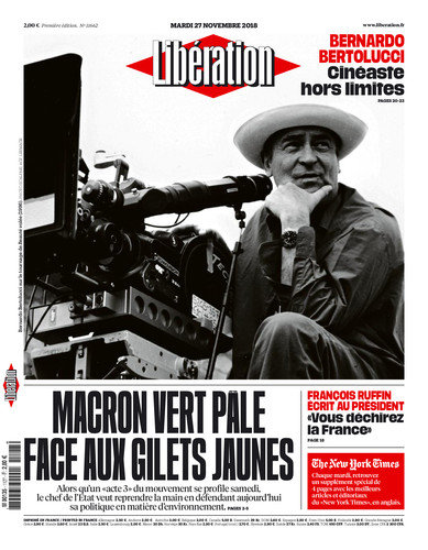  Libération Du Mardi 27 Novembre 2018