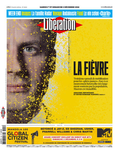  Libération Du Samedi 1er & Dimanche 2 Décembre 2018