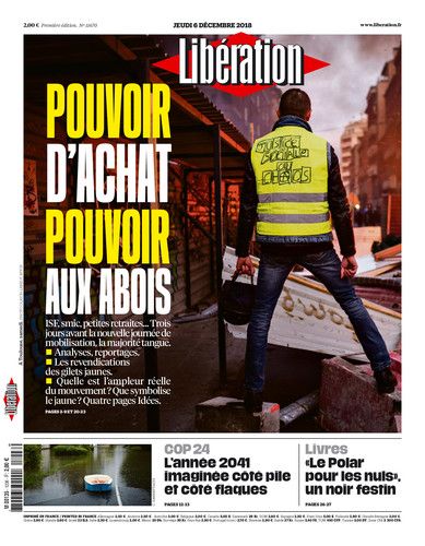 Libération Du Jeudi 6 Décembre 2018