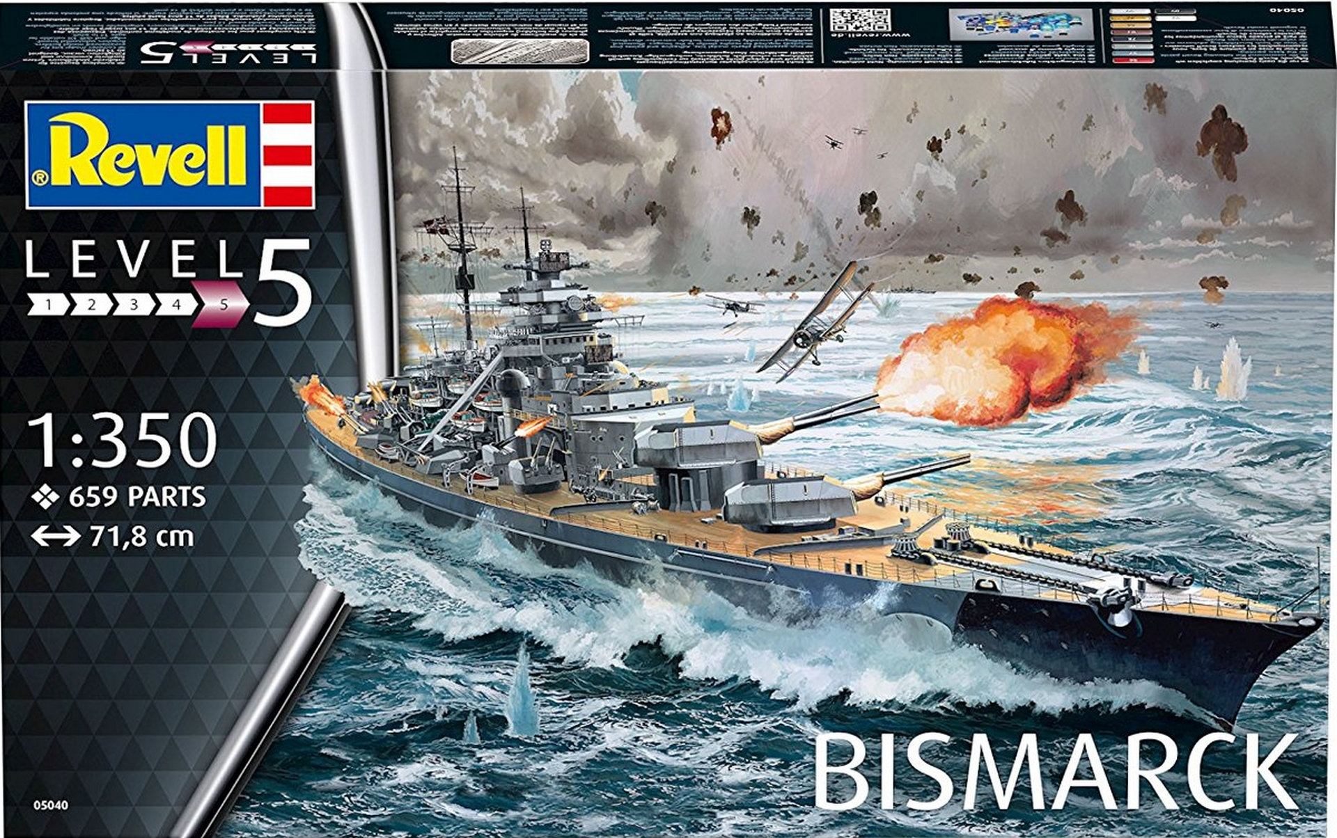 Bismarck Revell 1/350 Wune