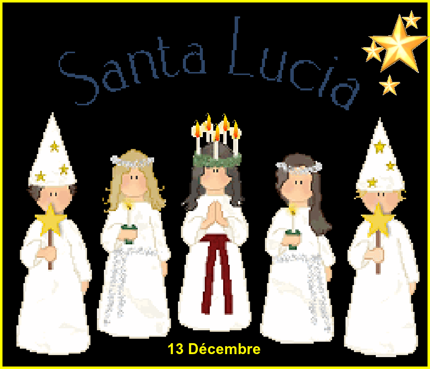 13 Décembre Sainte Lucie Fête de la Lumière