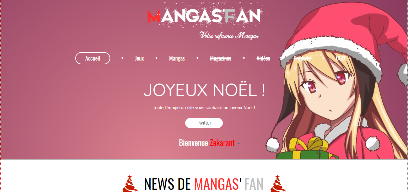 Version 4.0 - Mangas'Fan