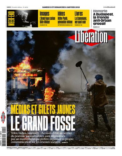 Libération Du  Samedi 5 & Dimanche 6 Janvier 2019