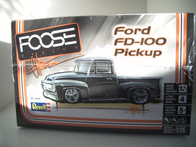 ford FD - 100 pickup 1956 foose design revell 1/25 Fqm1