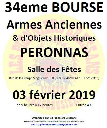 Bourse aux armes Peronnas-Bourg en Bresse 3 février 2019 Gx48