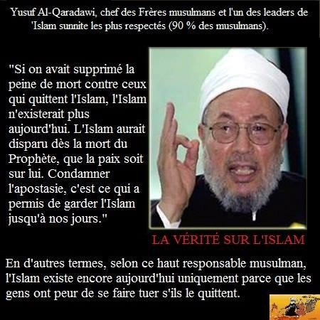 Youssef al-Qaradawi: «Si nous abolissions le châtiment pour apostasie, l'islam n'existerait pas aujourd'hui"   Dad8