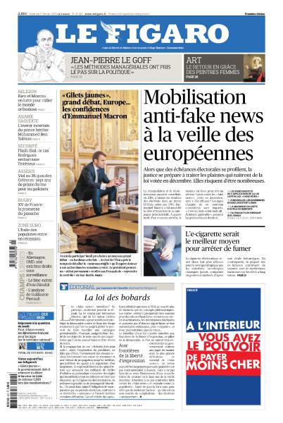 Le Figaro Du Vendredi 1 Février 2019