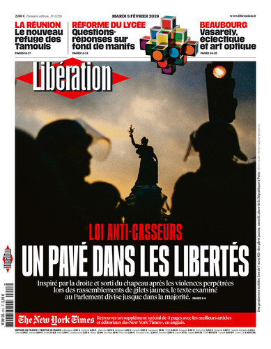 Libération Du Mardi 5 Février 2019