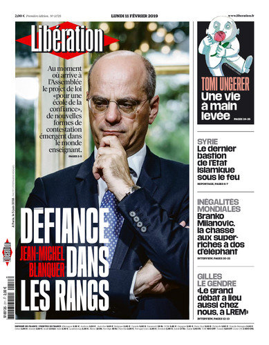 Libération Du Lundi 11 Février 2019
