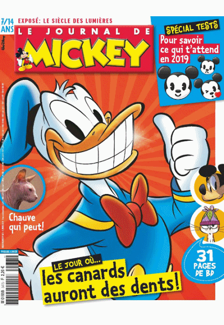 Pack Le journal de Mickey & Picsou [2019]