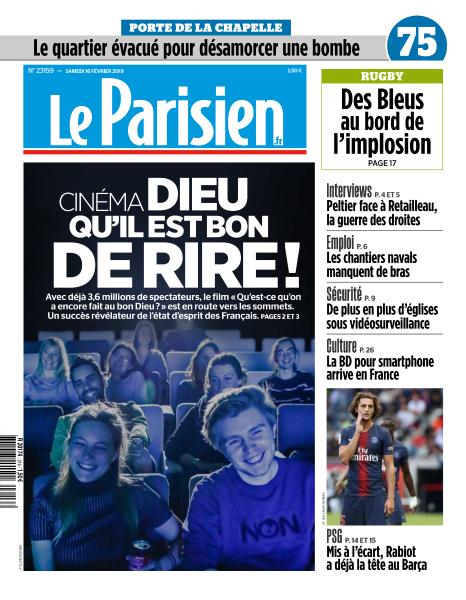 Le Parisien Du Samedi 16 Février 2019