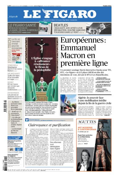   Le Figaro Du Lundi 25 Février 2019