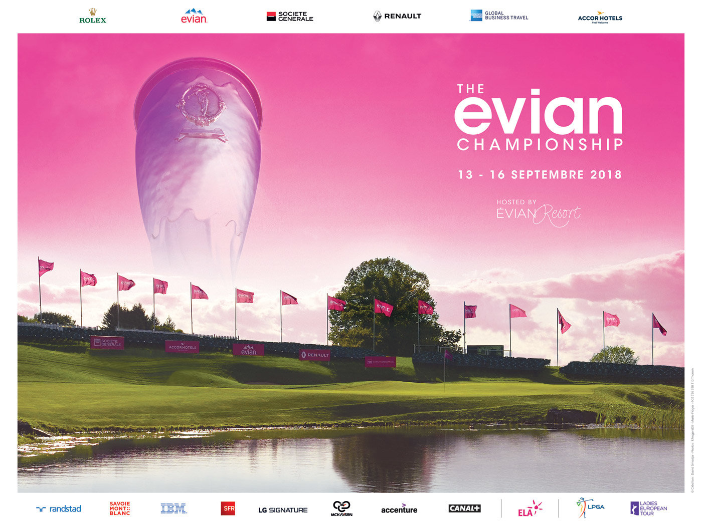 Evian championship Hotel Arc en Ciel