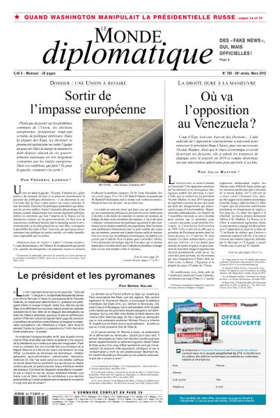 Le Monde Diplomatique  Mars 2019