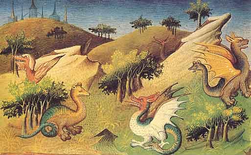 Le mythe du dragon à travers les âges Rotn